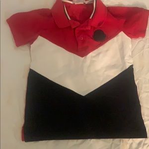 Moncler collard shirt